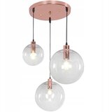 Toolight staklena stropna svjetiljka lassi 20+25+30 cm | shoptok.hr