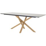 Venture Home Piazza pravokutni blagovaonski stol 180 × 90 cm, crni | shoptok.hr