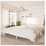  Posteljni okvir iz trdne borovine 200x200 cm | Shoptok.si