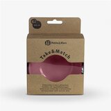Petite&Mars Silikonska zdjelica s vakuumom 360 ml Take&Match 6 m+, Dusty Rose | shoptok.hr