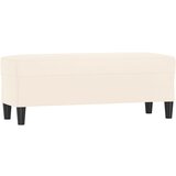 The Living Store Klop krem 100x35x41 cm žamet - Klop, (21494863) | Shoptok.si