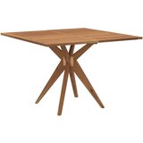  Vrtni stol četvrtasti 110 x 110 x 75 cm masivno bagremovo drvo | Eponuda.com
