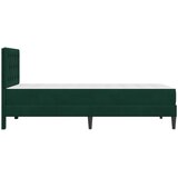  Okvir kreveta s madracem Tamnozelena 80 x 200 cm Baršun | shoptok.hr