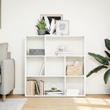 Sobna pregrada / regal za knjige bijeli 102x29x103,5 cm drveni | shoptok.hr