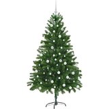  Božićno drvce s 300 LED svjetlima s stalakom Zelena 180 cm PE | shoptok.hr
