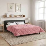  Ljetni pokrivač Ružičasta 200 x 220 cm Mikrofibra i teddy flis - Ružičasta 200 x 220 cm | shoptok.hr