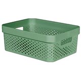 Curver Košare, škatle in košarice Panier de rangement Infinity vert empilable 4,5L Zelena Cene