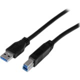 StarTech.com USB3CAB1M USB kabel USB 3.2 Gen 1 (3.1 Gen 1) 1 m USB A USB B Crno | shoptok.hr