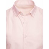 DStreet Men's Solid Pink Shirt cene