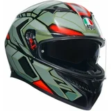 Agv K3 Decept Matt Black/Green/Red L Kaciga