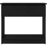  Konzolni stol s ladicama crni 85,5x38,5x74,5 cm | Eponuda.com