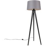 QAZQA Stativ črn s platnenim senčnikom Dark grey 45 cm - Tripod Classic Cene