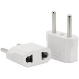  Adapter strujni China na EU HQ beli Cene