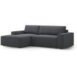 Micadoni Temno siva raztegljiva kotna sedežna garnitura (levi kot) Jodie – Home | Shoptok.si