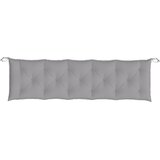  Jastuci za vrtnu klupu 2 kom sivo 180x50x7cm tkanine Oxford | shoptok.hr