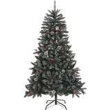 vidaXL Umestno božično drevo med 150 LED Zelena 68 x 68 x 120 cm | Shoptok.si