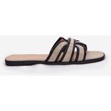 Boto Flat Ladies Slippers With Bow Beige Tobin | shoptok.hr