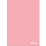 STREET Zvezek A4 Pastel PP, črte z robom, 42 listov, sortirano, 1 kos | Shoptok.si
