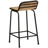  Barske stolice 2 kom 46x35,5x80 cm puno drvo grubo mango | shoptok.hr