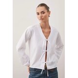 TRENDYOLMILLA Ženska košulja Tedss24Go00001, Bela Cene