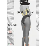 Prozirne hulahopke ravnog tkanja, 30 den, Solidea Naomi 30 Nero 4