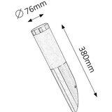  Vanjske zidne svjetiljke - Inox torch | shoptok.hr