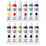  Set umjetničkih akrilnih boja 24 boje 12 ml | shoptok.hr