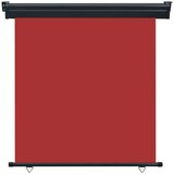vidaXL Balkonska bočna tenda 170 x 250 cm crvena | shoptok.hr
