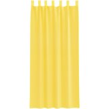 Voile zavjese s petljama 2 kom žute 140x225 cm | Shoptok.si