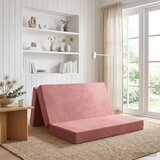 SOFA na razvlačenje 160 x 67 x 45 cm Ružičasta | shoptok.hr