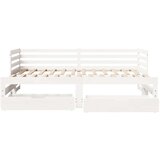 vidaXL Dnevni krevet s ladicama bez madraca 90x200 cm masivno drvo | shoptok.hr