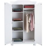 MID.YOU omara s klasičnimi vrati, bor bela | Shoptok.si