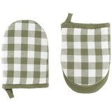 Tiseco Home Studio Bombažne kuhinjske rokavice v kompletu 2 ks Gingham – Cene