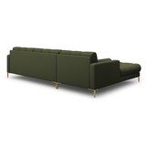 Cosmopolitan Design Zelena kotna sedežna garnitura (levi kot) Bali – | Shoptok.si