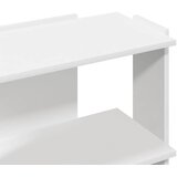  Polica za knjige 3 nivoa bijela 60x30x60 cm izrađeno drvo | shoptok.hr