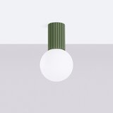 Sollux Zelena stropna svjetiljka sa staklenim sjenilom ø 12 cm Orbital – | shoptok.hr