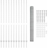  Zavarena žičana ograda 25 x 1,6 m (Š x V) Vruće pocinčani čelik | shoptok.hr