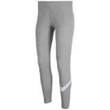 Nike Sportswear W Essential GX Mr Legging Swoosh DK Grey Heather/ White