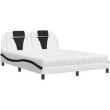 vidaXL Krevet s madracem bijeli 160x200 cm od umjetne kože | shoptok.hr