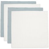 Jollein tetra plenica 4/1 70x70cm sea green/ivory Cene