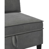  Set namještaja za dnevni boravak 3 pcs Tamnosiva Baršun - Tamnosiva 2x kutni +1x srednji | shoptok.hr