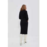 Moodo Ribbed dress with belt | shoptok.hr