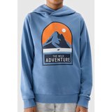 4f Boys' Hoodie - Blue | Shoptok.si