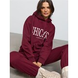 Sinsay Sportske jogger hlače s printom CHICAGO Slike
