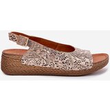 Maciejka Leather Women's Wedge Sandals | Shoptok.si