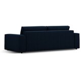 Micadoni Tamno plava sklopiva sofa od bouclé tkanine 247 cm Jodie – Home | shoptok.hr