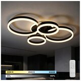  Brilagi - LED prigušiva stropna svetiljka ORBITS LED/52W/230V 3000-6000K + daljinski upravljač | Eponuda.com