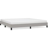  Posteljni okvir svetlo siv 200x200 cm blago, (20725352) | Shoptok.si