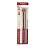 Swissdent profi Whitening Trio Soft mekana četkica za zube 3 kom nijansa White, Pink, Grey | shoptok.hr