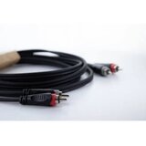 Cordial 14836 utičnica / Cinch audio priključni kabel [2x muški cinch konektor - 2x muški cinch konektor] 1.50 m crna PV | Eponuda.ba